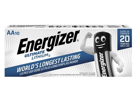 (10 Count) Energizer Ultimate Lithium Batteries (AA)