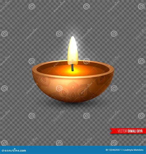 Diwali Diya - Oil Lamp . Element for Traditional Indian Festival of ...