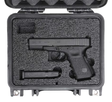 Case Club Glock 19 Waterproof Pistol Case With Pre Cut Foam G19