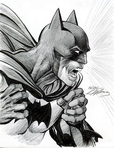 Batman Pencil Ink