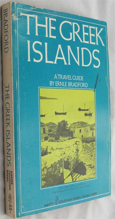 The Greek Islands A Travel Guide Uk Bradford Ernle Books