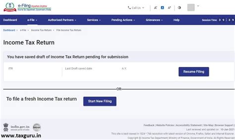 Process Of Filing ITR 1 Under New Income Tax E Filing Portal 2 0