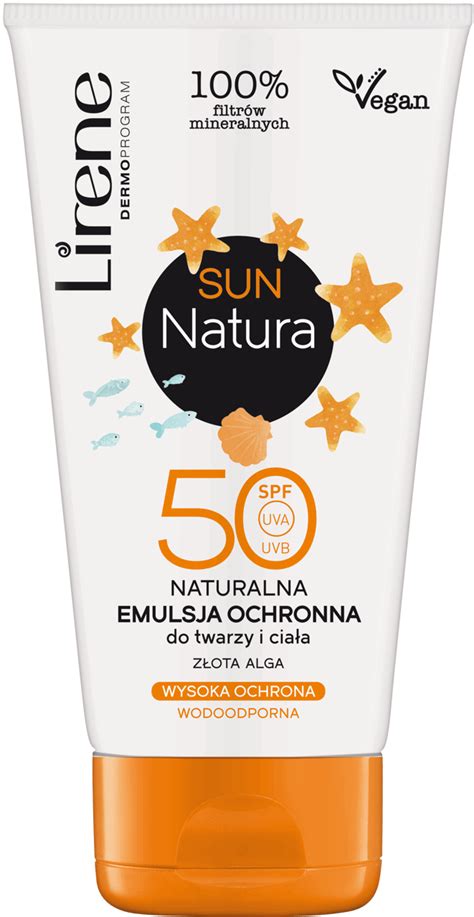 LIRENE emulsja ochronna do ciała i twarzy 50 SPF 120 ml Drogeria