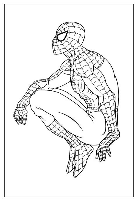 Principal Imagen Desenhos Aranha Para Colorir Br Thptnvk Edu Vn 28350