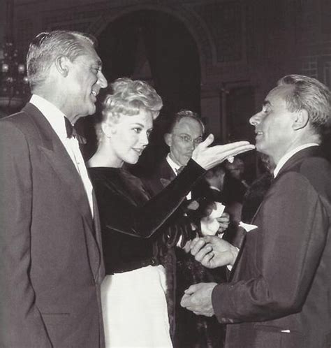 Cary Grant Kim Novak And Henri Georges Clouzot Cannes Film Festival