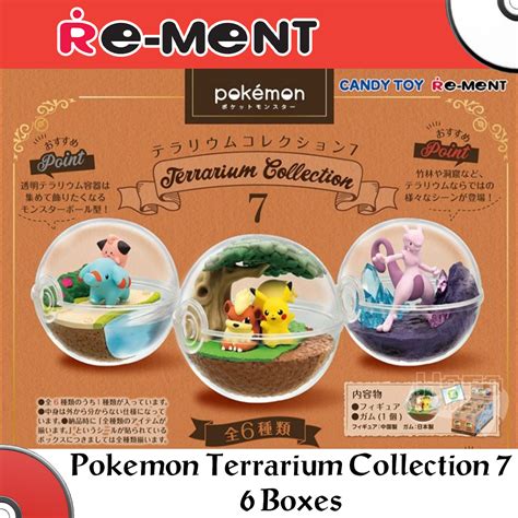 Mô Hình Pokemon Terrarium Collection 7 Blind Box Re Ment Prm021