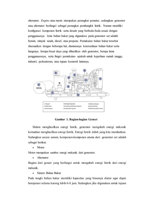 Makalah Penggunaan Genset Pdf Free Download