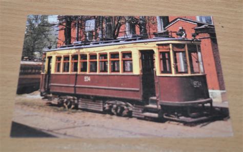 Tram BF 1925-1929 Photo Postcard Russian – AUTO BROCHURE