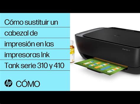 Impresoras Hp Ink Tank Sustituci N De Cabezales De Impresi N