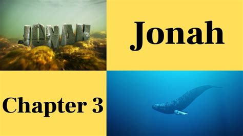 The Bible The Book Of Jonah Chapter 3 Youtube