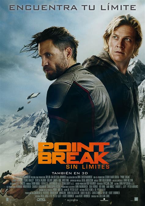 Póster Definitivo De Point Break Sin Límites Noche De Cine