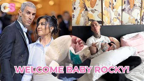 Kourtney Kardashian Welcomes Baby Boy Rocky With Travis Barker