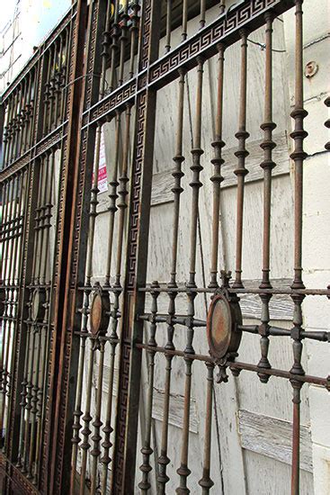 Iron Entrance Gates - Wooden Nickel Antiques