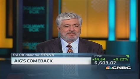 AIG's CEO shares comeback story