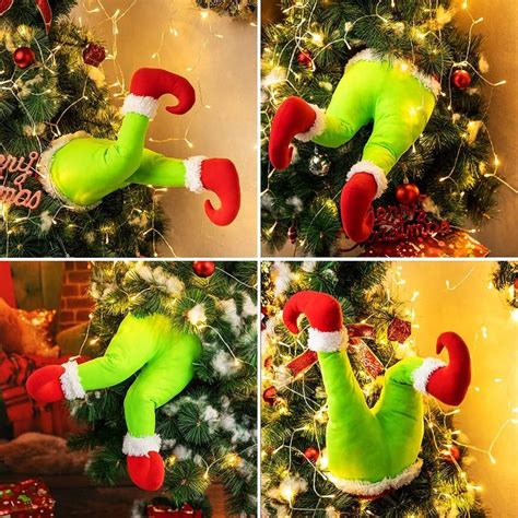 Christmas Elf Body Tree Decorations Christmas Tree Decor Elf Arms Stole Christmas Elf Stuffed