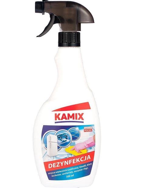 Kamix płyn do dezynfekcji 500ml spray HIGIENA Dezynfekcja środki