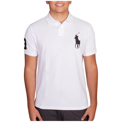 Polo Ralph Lauren Men S Big Pony Polo White Costco Aust