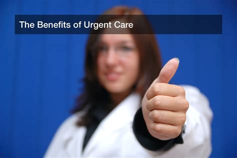 The Benefits Of Urgent Care Biology Of Aging