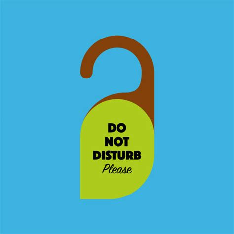 50 Do Not Disturb Door Signs Backgrounds Illustrations Royalty Free