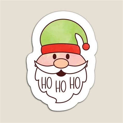 Ho Ho Ho Christmas Stickers Christmas Stickers Holiday Stickers