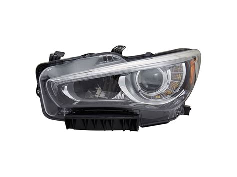 Tyc Capa Certified Headlight Assembly Left Infiniti