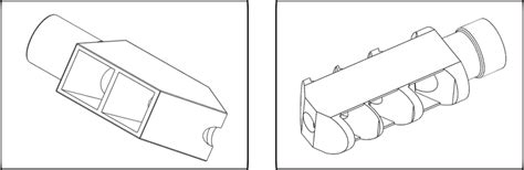 Muzzle brake types: (left) Type 1, (right) Type 2 | Download Scientific Diagram