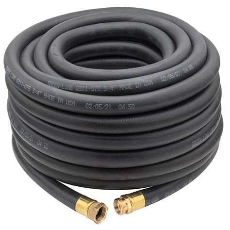 Green Line 34 X 75ft Industrial Water Hose Assembly Green Line Hose