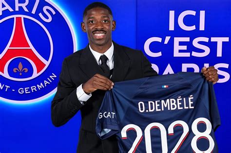 Ousmane Demb L Rejoint Le Psg En Provenance Du Fc Barcelone