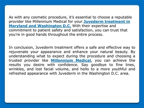 PPT Juvederm In Washington DC What To Expect During The Procedure