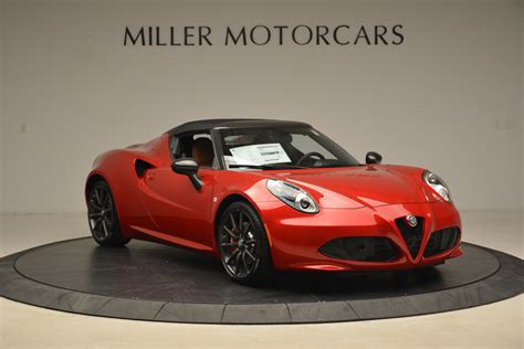 New 2018 Alfa Romeo 4c Spider For Sale Miller Motorcars Stock L332