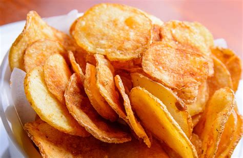 Spicy Sweet Potato Chips Recipe Sparkrecipes