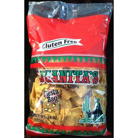 Juanitas Gluten Free Tortilla Chips Fiesta Bag 24oz 3 Pack