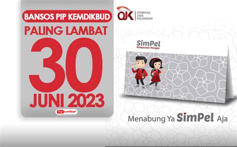 Halo Pelajar Siapkan Rekening Pip Kemdikbud Sampai Juni Atau