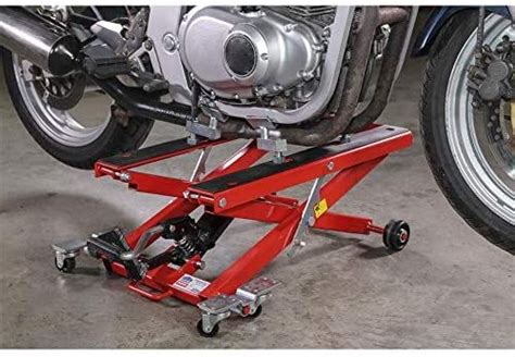 Sealey MC4500 Hydraulic Motorcycle Quad Scissor Lift 500kg Capacity