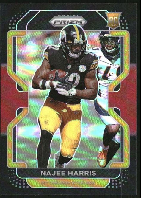 Najee Harris 2021 Chronicles PB 6 Prizm Black Red 99 Price Guide