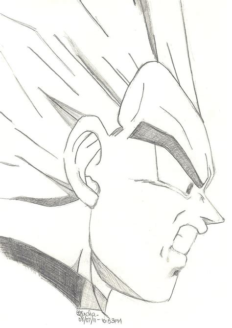 Dragonbaliso Easy Dragon Ball Z Characters Drawings In Pencil Majin