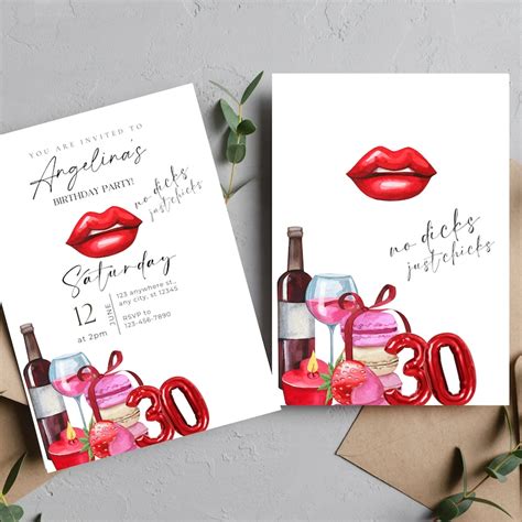 Ladies Night Invitation Template Girls Night Galentines Day