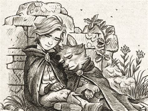 Janner And Kalmar Sleeping From Re Issued Wingfeather Saga Etsy