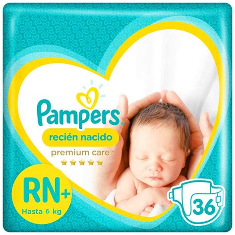 Pañales Para Bebé Pampers Recién Nacido Premium Care Paquete 36un