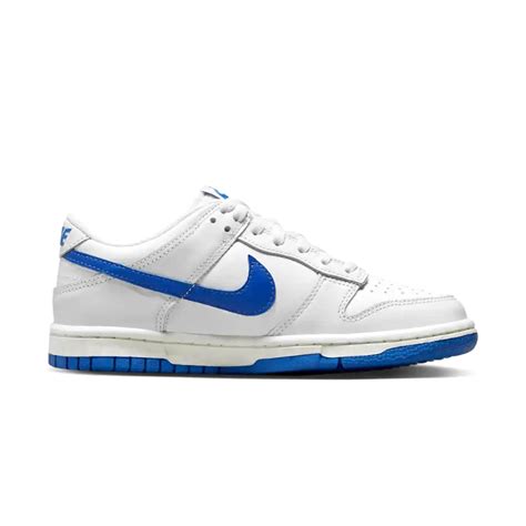 Tênis Nike Dunk Low GS Summit White Hyper Royal