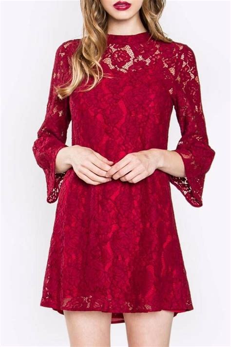 Sugar Lips Sugarlips Red Lace Dress Red Lace Dress Dresses Fancy