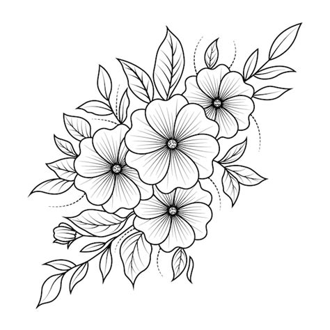 Flourish Can Withstand Steamer Dessin De Fleur A Imprimer Decipher