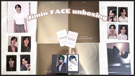 UNBOXING JIMIN Face ALBUM BTS Japan Shop Weverse Preorder Benefit