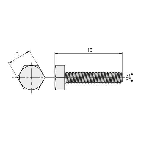 Din Tornillo Hexagonal Acero Inox Bricoblue