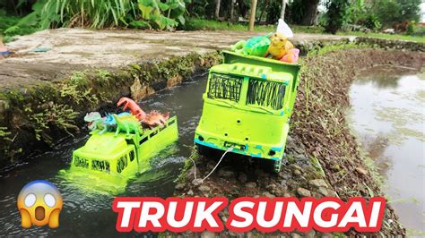 MOBIL TRUK ISUZU GIGA NMR JATUH TERGULING OLENG MOBIL MOBILAN TRUCK RC