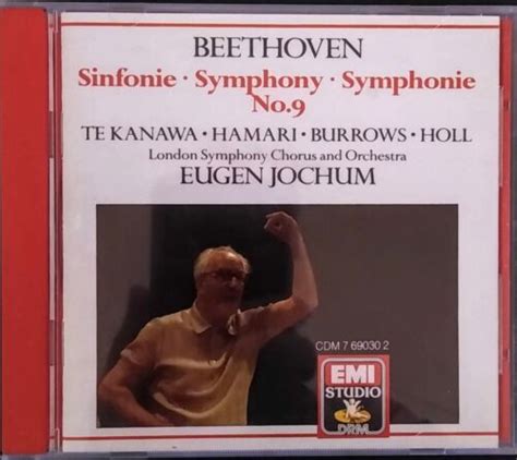 Beethoven Symphony No 9 Eugen Jochum Te Kanawa Hamari Emi Cd Ebay