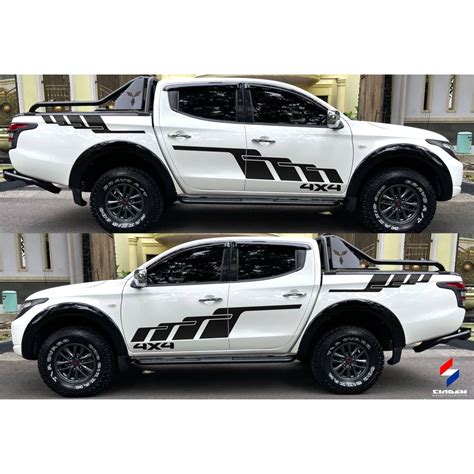 Jual Stiker Mobil Double Cabin Hilux Ranger Triton Strada Dmax Navara