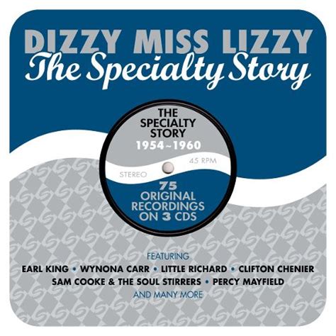 Best Buy Dizzy Miss Lizzy The Speciality Story Cd