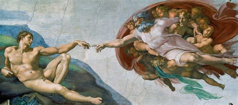 The Creation of Adam, by Michelangelo