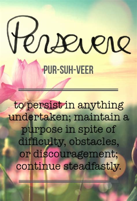 Danielle Hernandez: Word of the Year: Persevere | Inspirational quotes ...